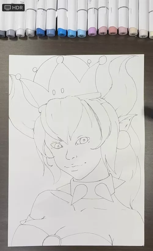 My bowsette Illustration! by Loldrui