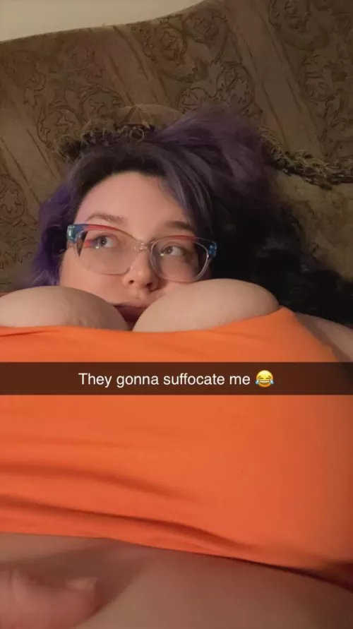 Pregnancy tiddies trying to kill me by GreedyCupcake5333