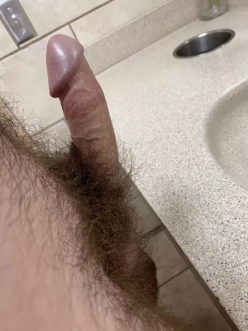 Rate my hairy cock 1-10? (6.5”) by luhfluke