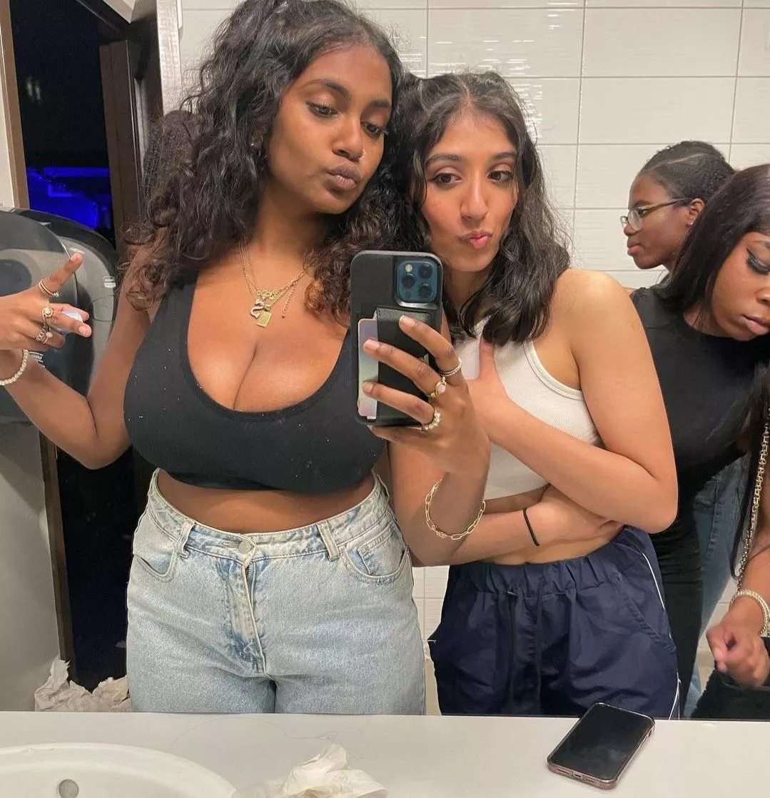 So outclassed by her friend she's trying to cover up. posted by TuxedoSnack