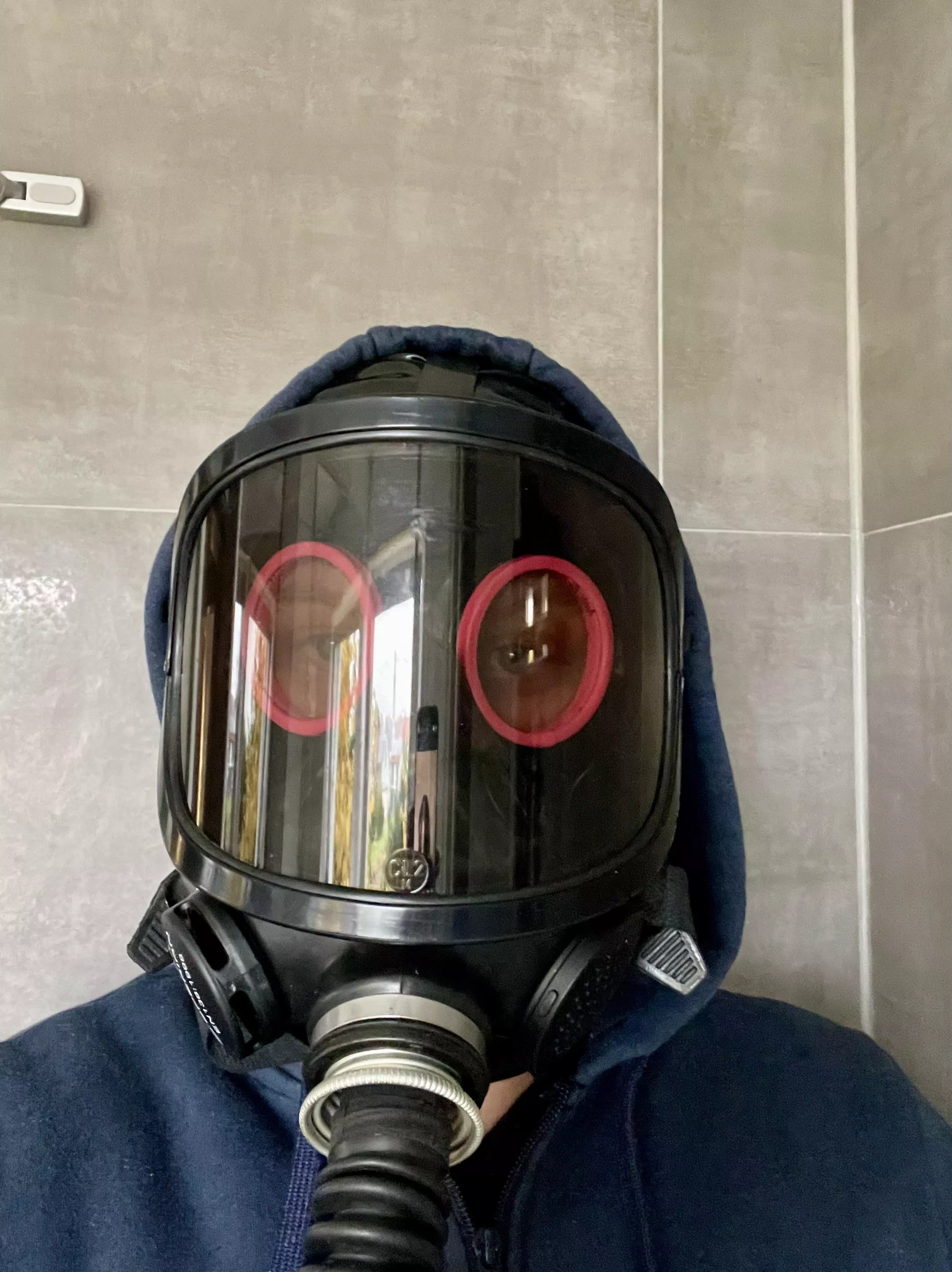 Stay protected and wear your gasmask 🤫 posted by Latexfucker