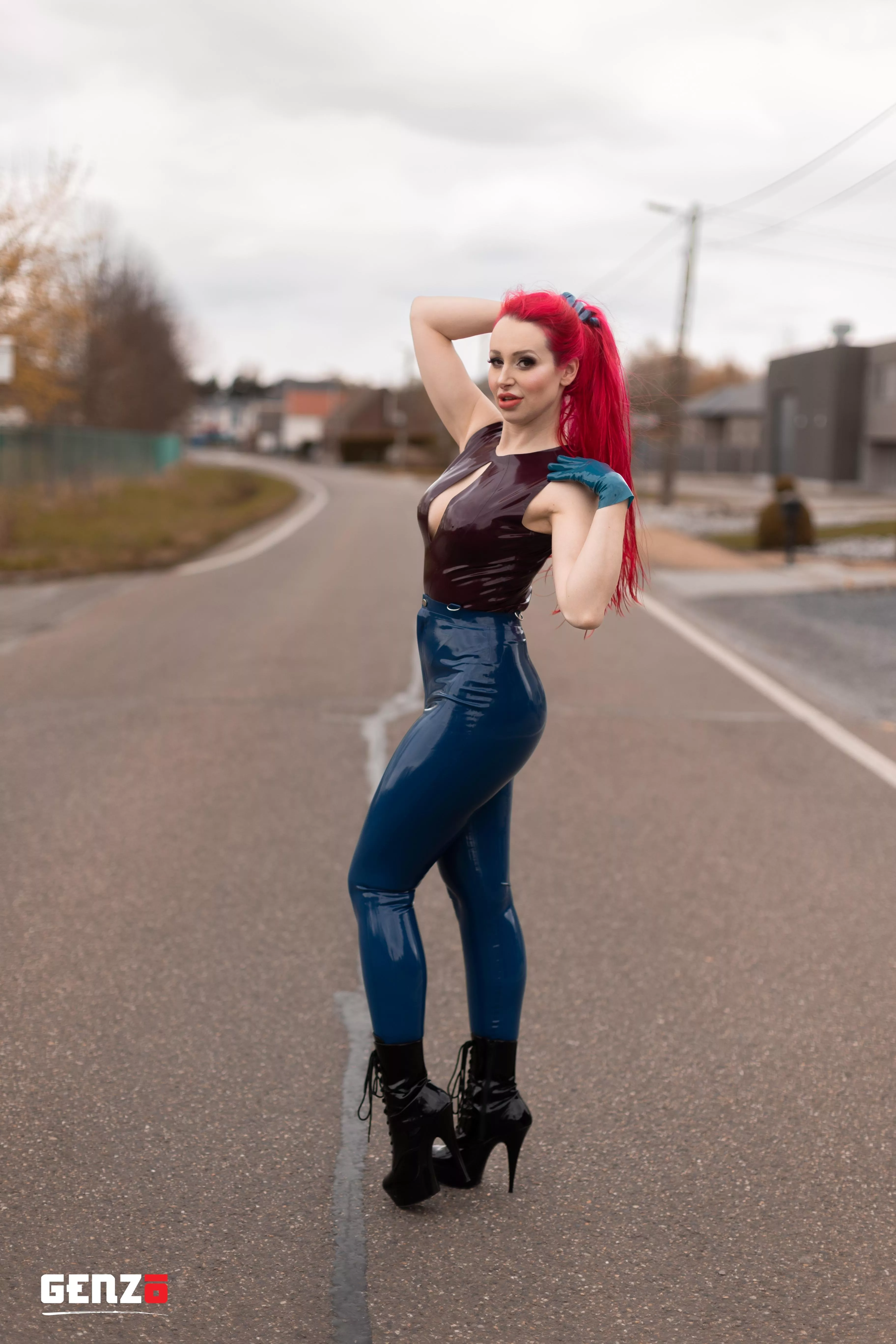 Time for a walk on my short ankle boots. It’s getting darker outside. posted by Miss_Fetilicious