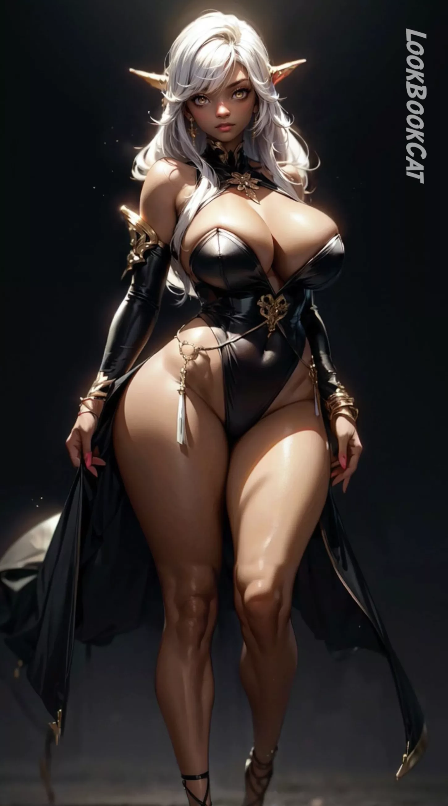 AI-Generated Anime Girls: A World of Fictional Beauty posted by LookBookCat