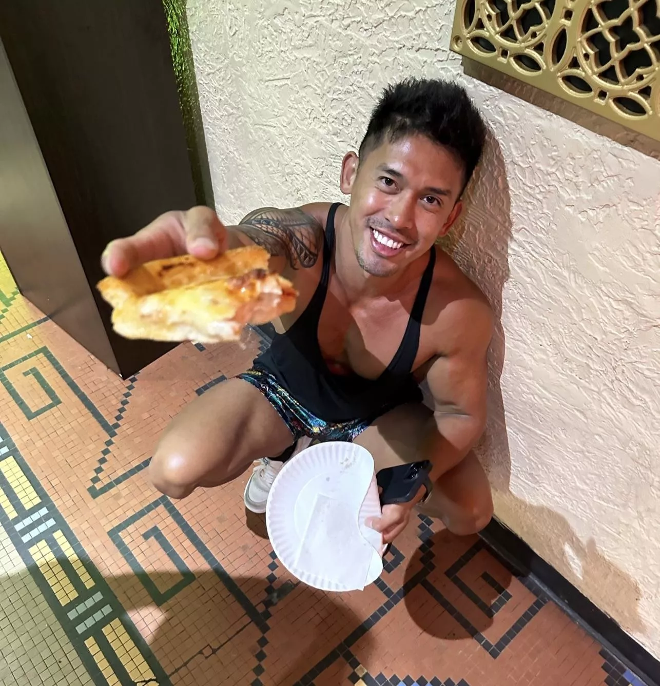 Anyone else eat pizza at a circuit party? posted by Few_Instance_5533