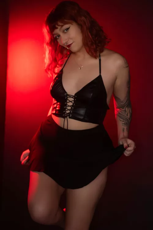 Black and red by spicyspider_18