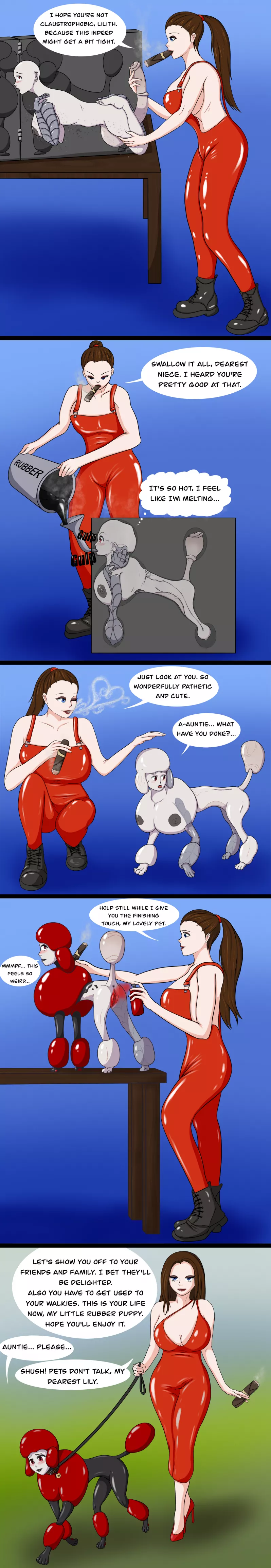 Dog Days [F ➔ Rubber Dog] punXter posted by Renanyaa