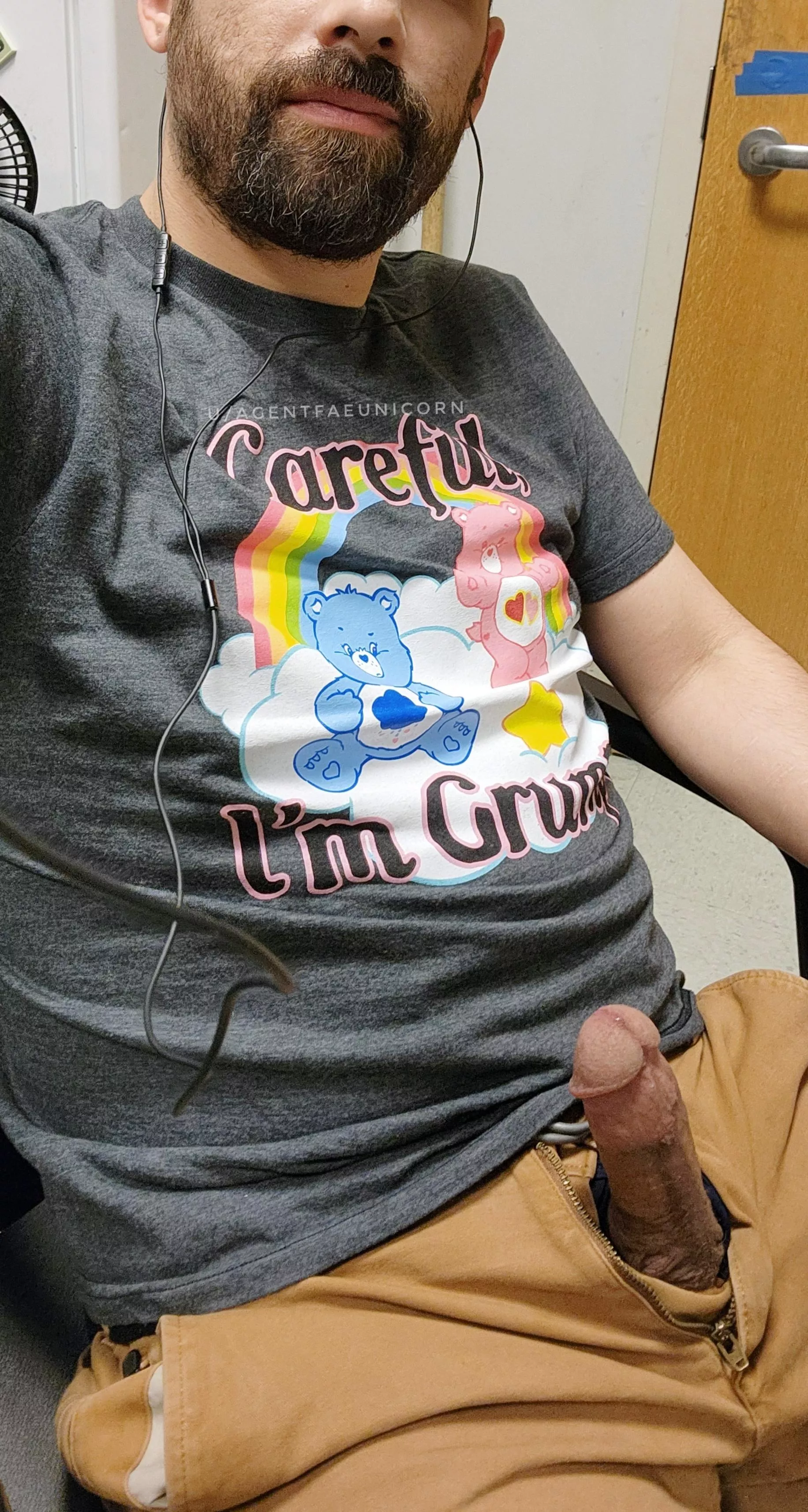 Grumpy bear don't care posted by AgentFaeUnicorn