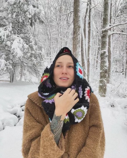 i am ready to welcome back winter here in VT by mmmickeyy