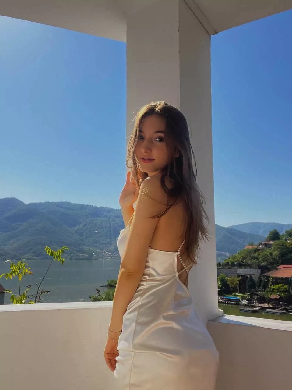 I'm obsessed with this white dress posted by woebegonejuror5