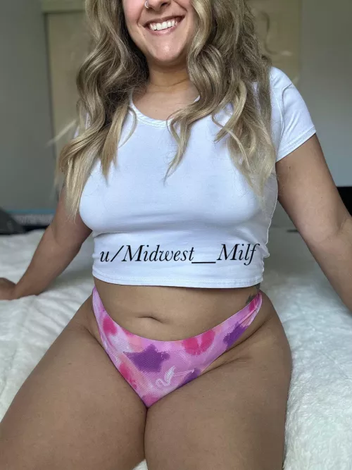 The material of this cute flamingo pink thong is so soft, holds me so well, and holds scents likes no other! 😉 [selling] [USA] by midwest__milf