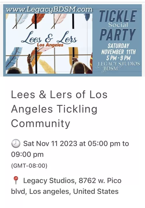 Tickling event in LA by Chill-brobro
