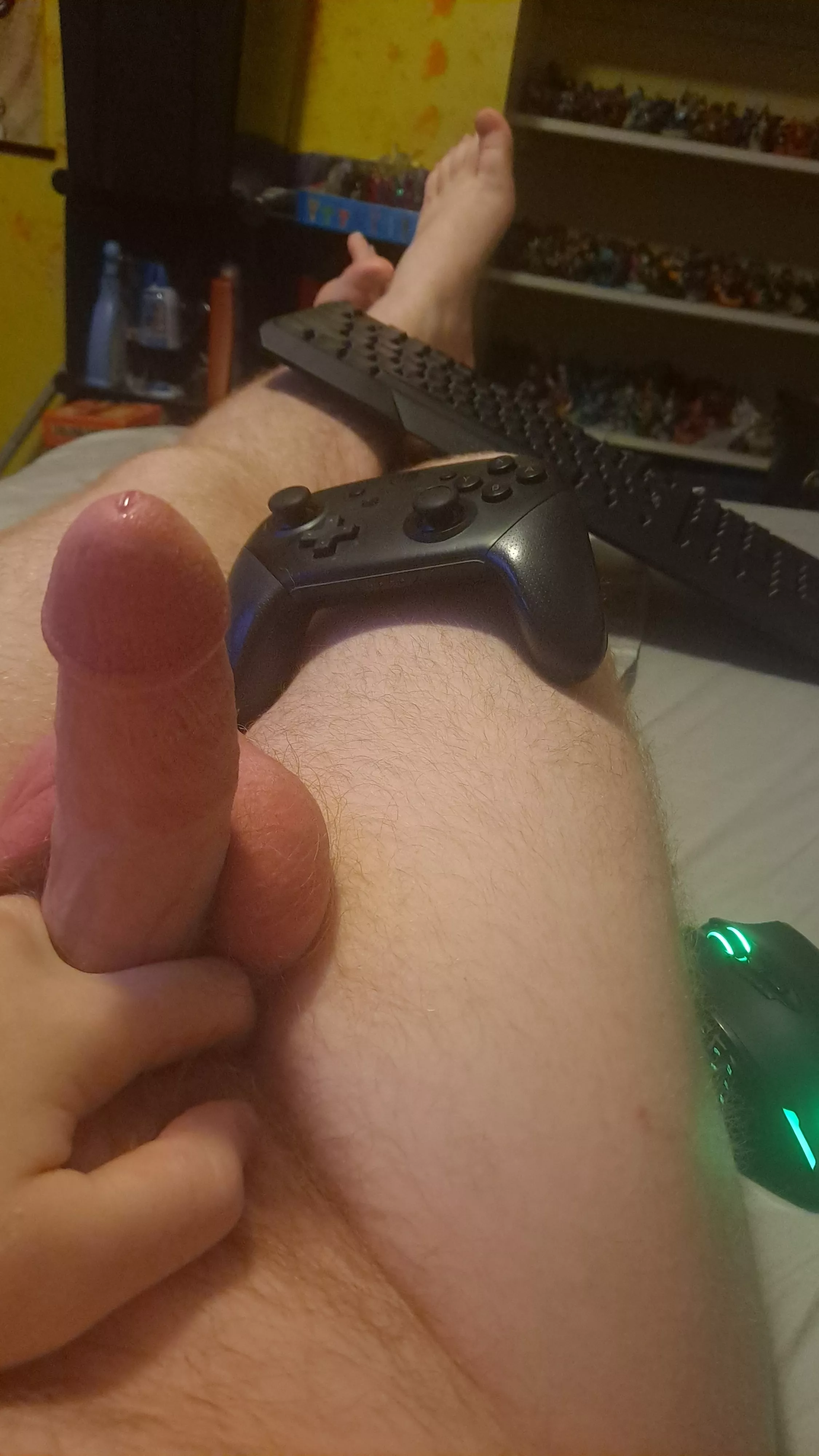 You can game while you ride me! Pick your method posted by NudeBomb