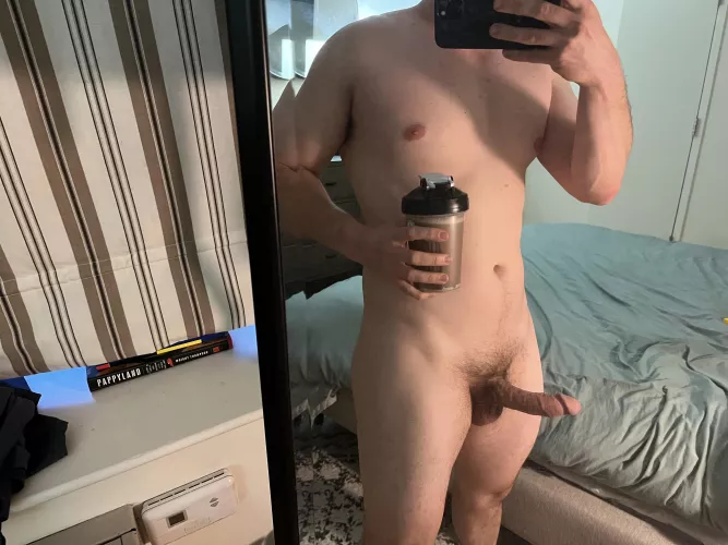 35 [m] the protein helps everything on this dad bod grow, right? by Odd-Depth385