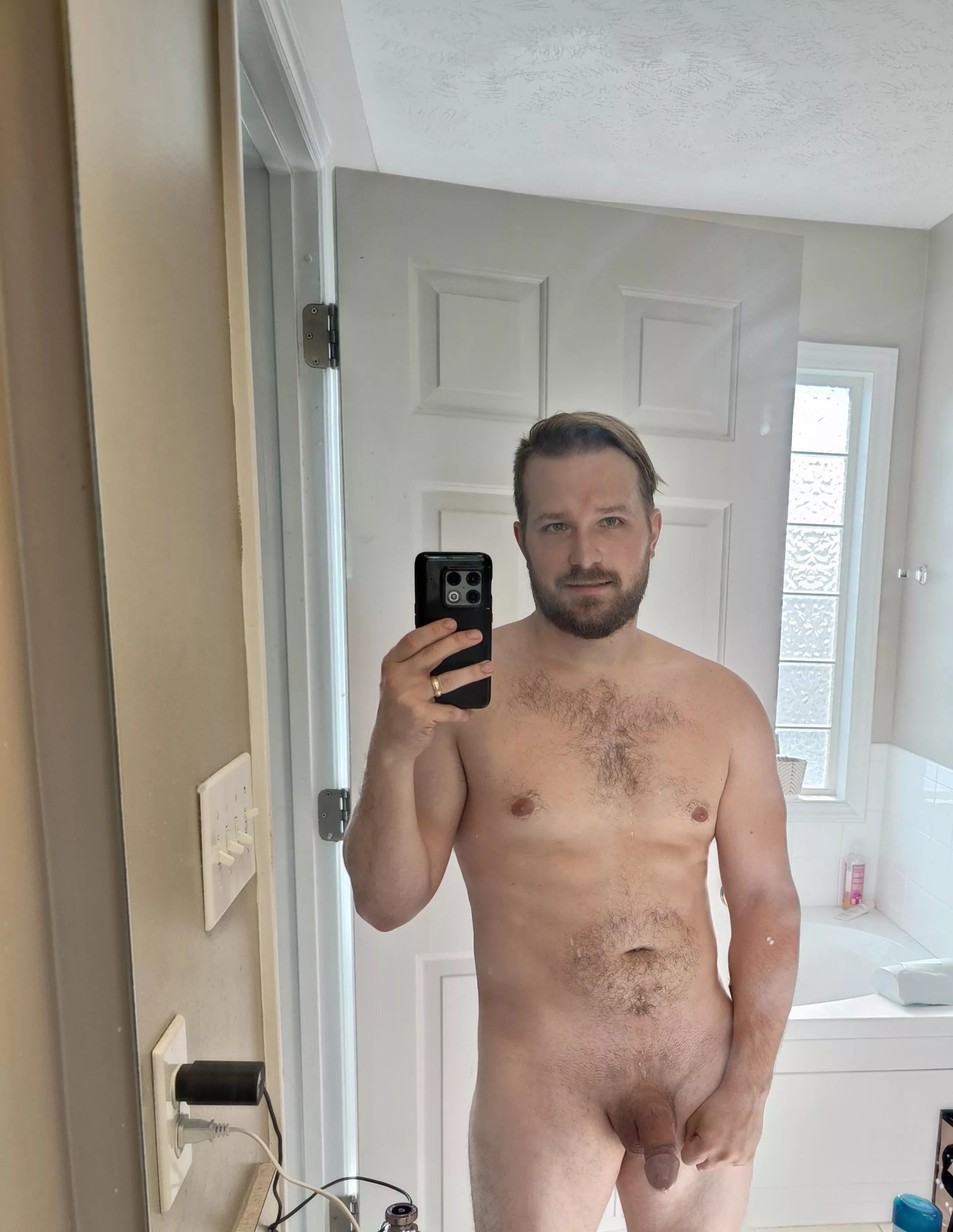 Before the shower this morning posted by exploringcouple89