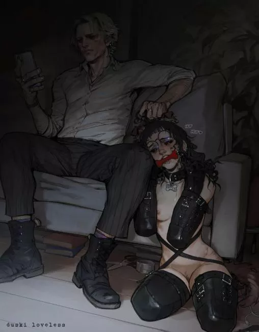 Bitch gets kidnapped and now she’s nothing more than a stupid slave only good for obeying posted by FemboyWithBf