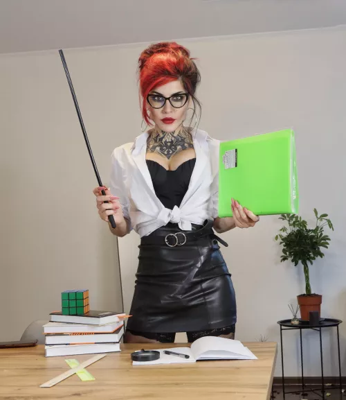 Come to my office after class, I have an urgent task that I can only entrust to such a capable student as you by Vampandbeauty