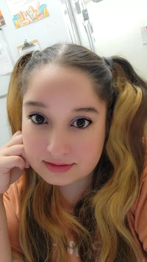 Could you look into my eyes all day?🩵 by doe-eyed-vixen