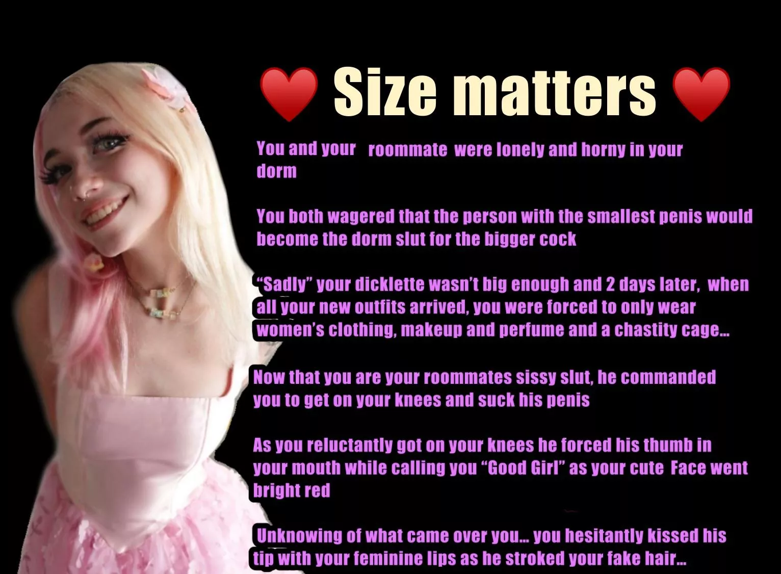 Everyday is a school day… even if it’s learning to be a sissy posted by Infamous_Ad8694