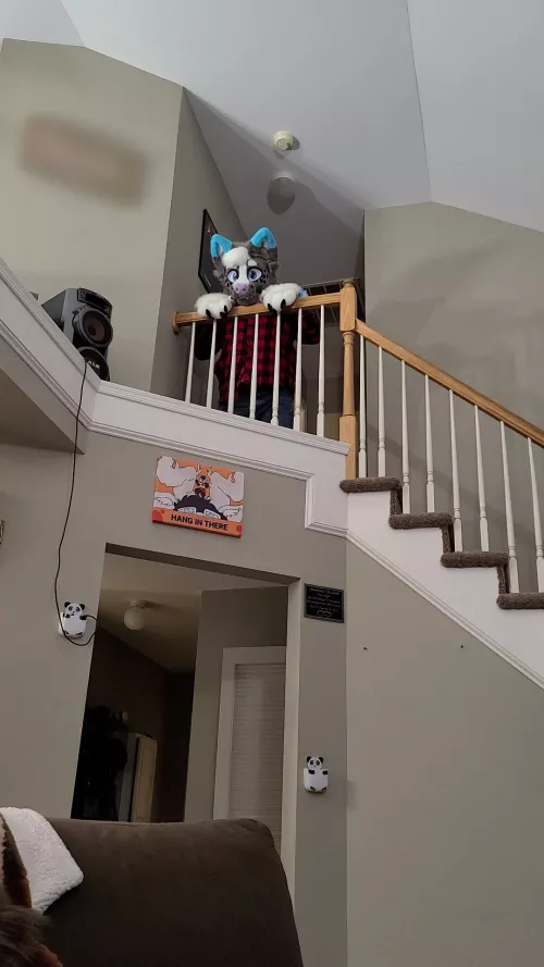 He's watching from above! by Kasper_Skolf