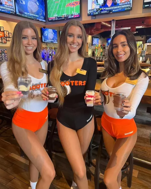 Hooters Girls 🧡🧡🧡 by ModernHagiography