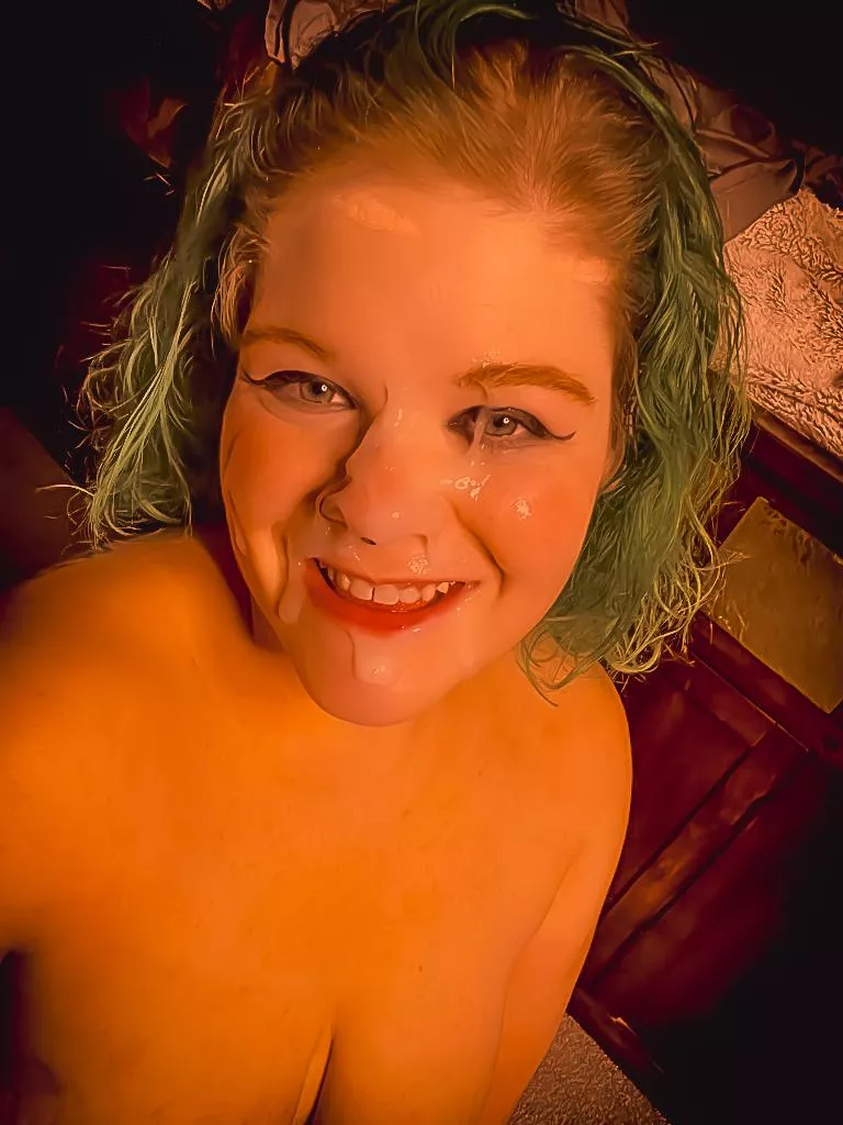 I'm happiest with a load on my face posted by Kindlenark