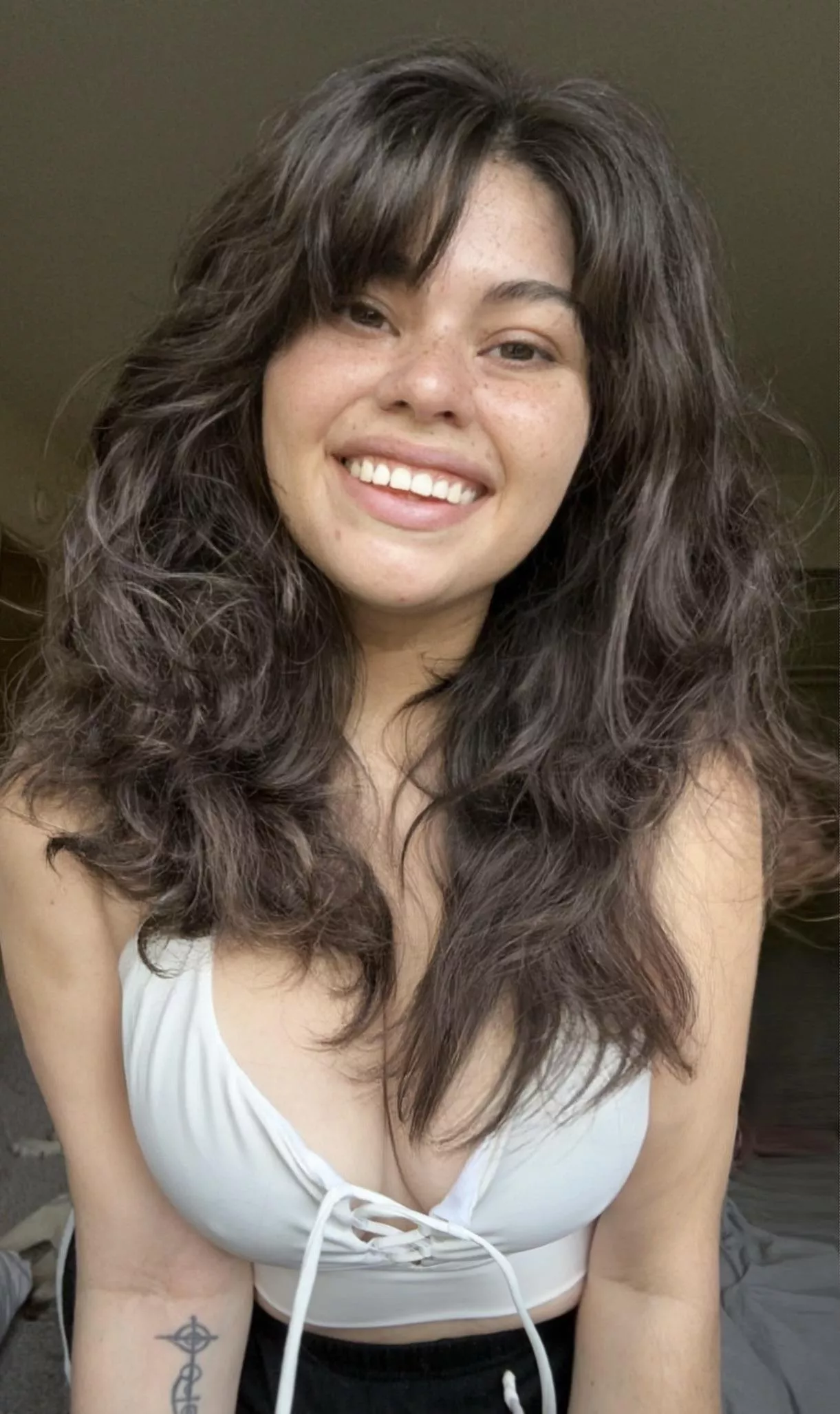 No makeup to cover my freckles posted by mollyzedolly