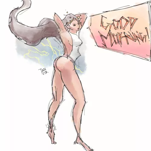 [OC] Greek Goddess inspired character by StainlessInferno