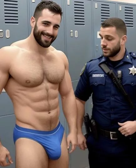 Security in the locker room posted by PeteGuy23