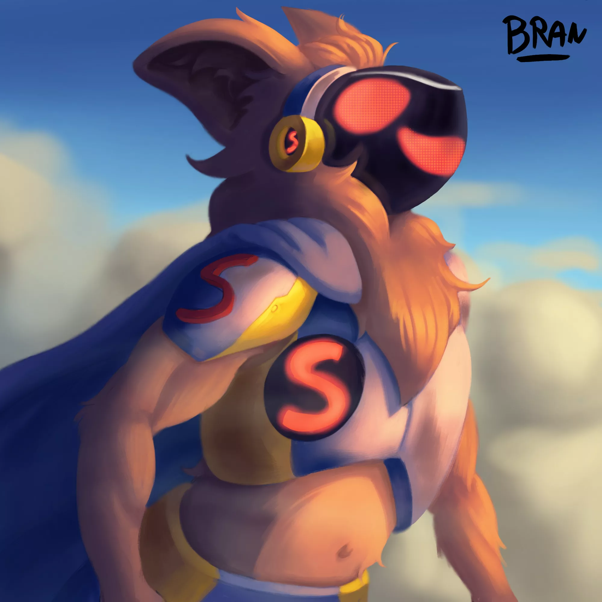 the super toaster (art by me) posted by BranArts