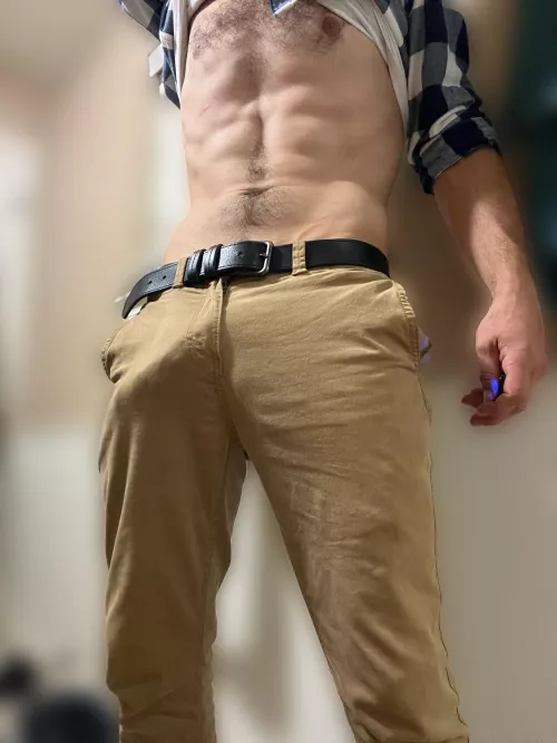 Tonight’s Bulge 😈 by PhenomenalUnicorn