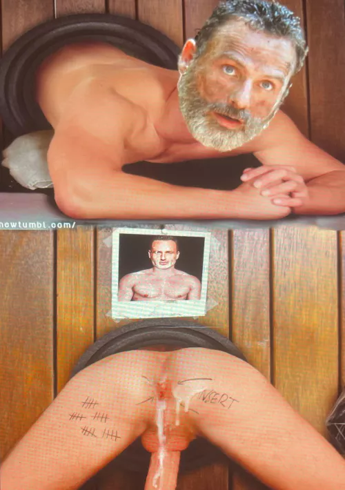 TWDU Negans personal cum down by Officerfriedly