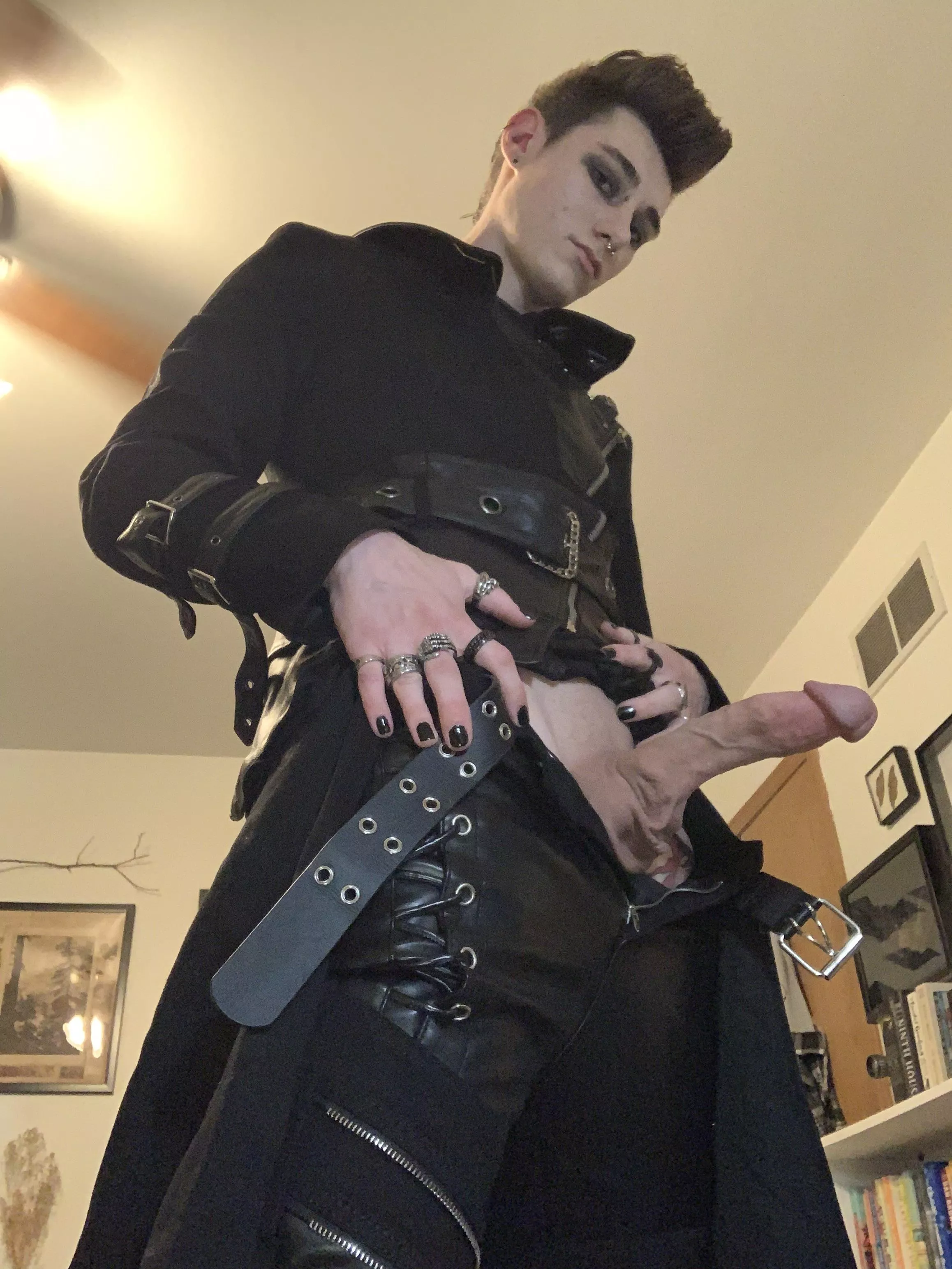Would you choke on a goth guy? posted by PaytonTallSlim