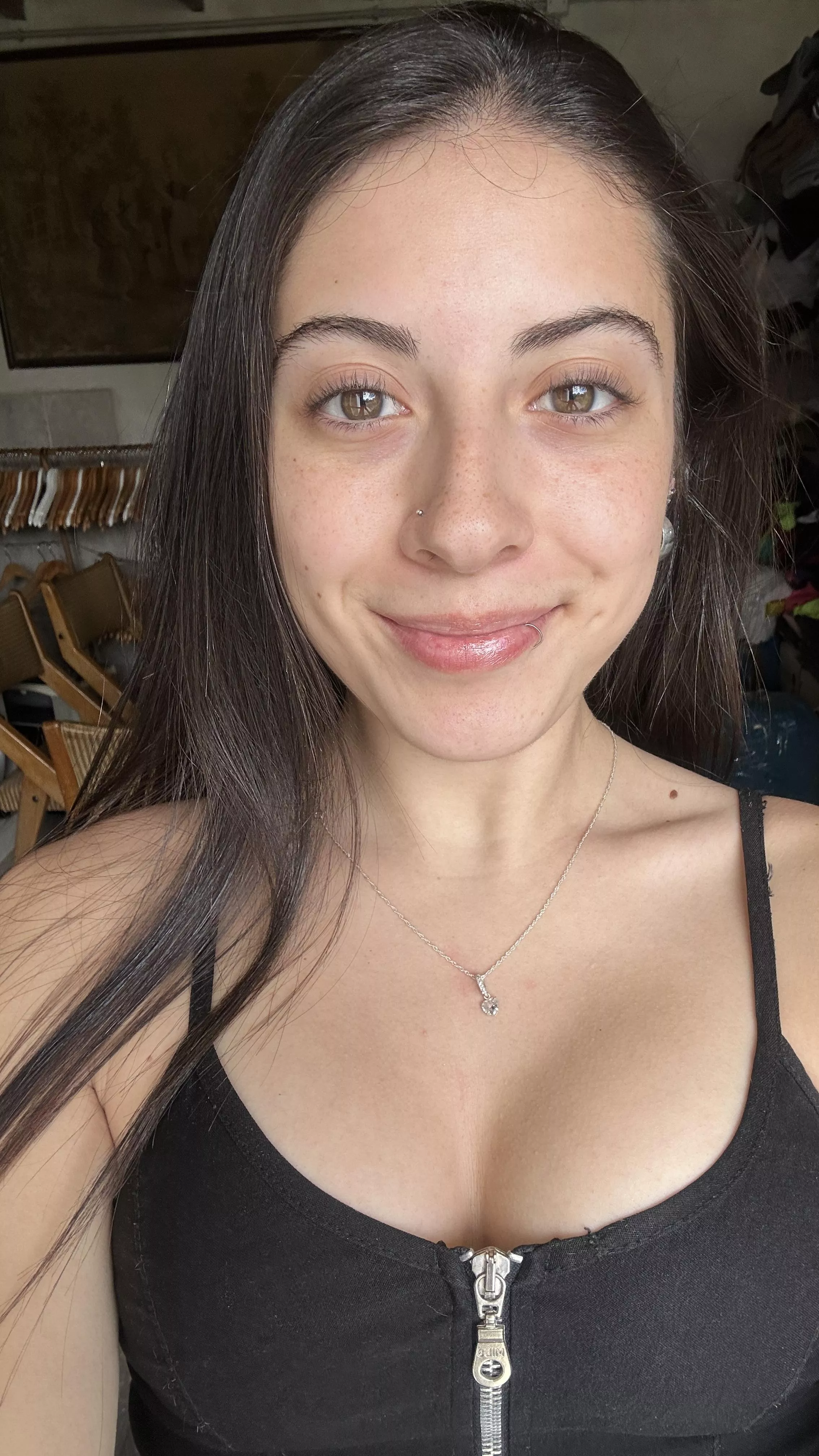 Zero makeup, freckles, big smile. Your thoughts posted by NewClassroomz