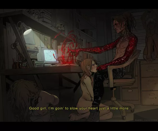 A blood magic master is a dangerously alluring combo [Duski Loveless] by Oak_jack