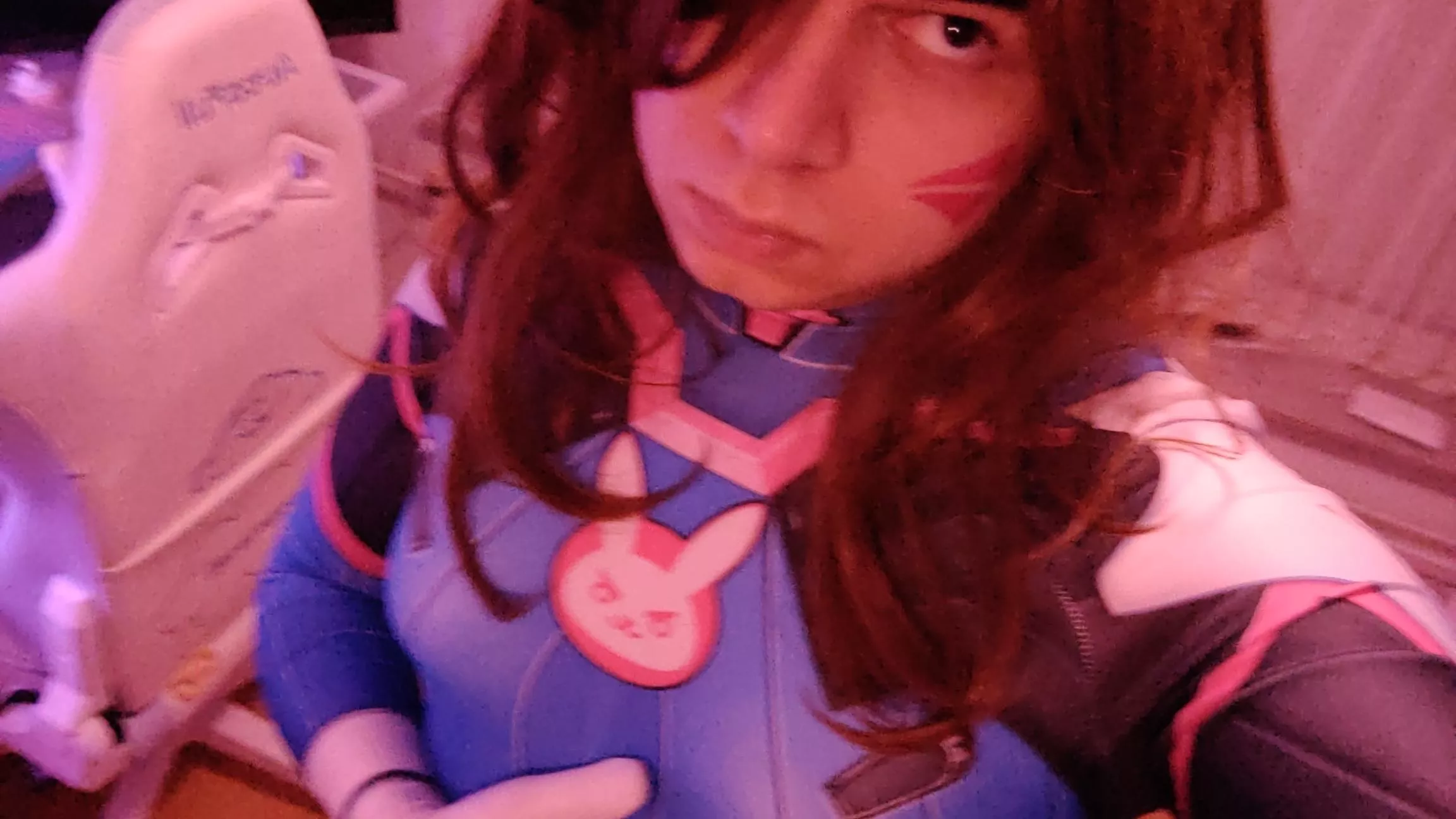 Do I look like a gamer girl yet? posted by vettepad