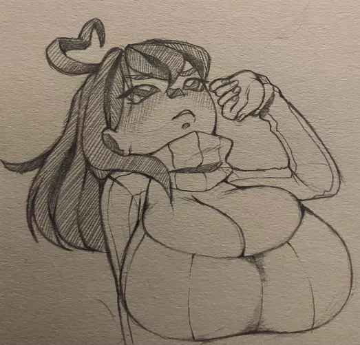 Ermmm idkkk [art by me! Skiddioop!] by Potential_Group_4093