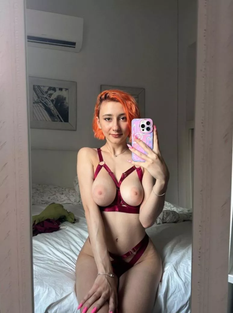 Feeling so flirty in dark red posted by Puzzled_Win631