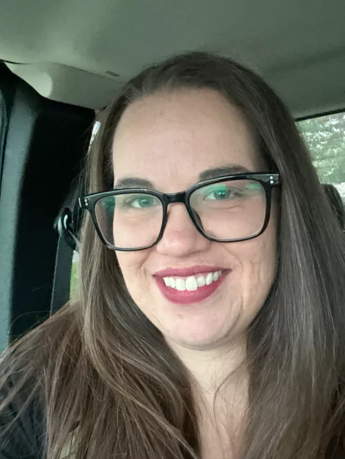 Felt cute in the car before work🥰 by Playgirl_C