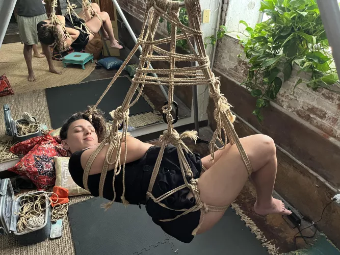 Felt like a cradled baby in this suspension by Mary8Jane