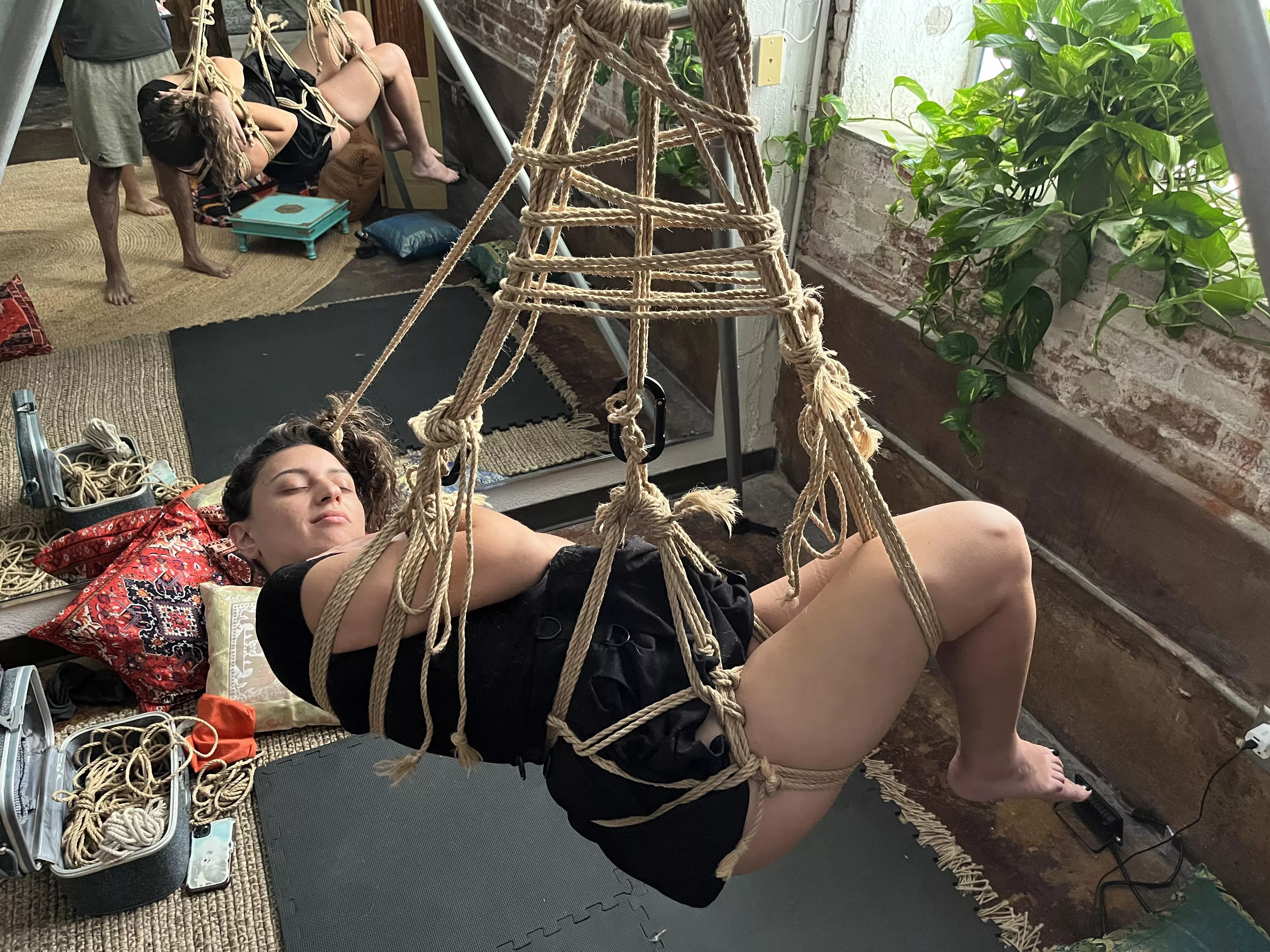 Felt like a cradled baby in this suspension posted by Mary8Jane