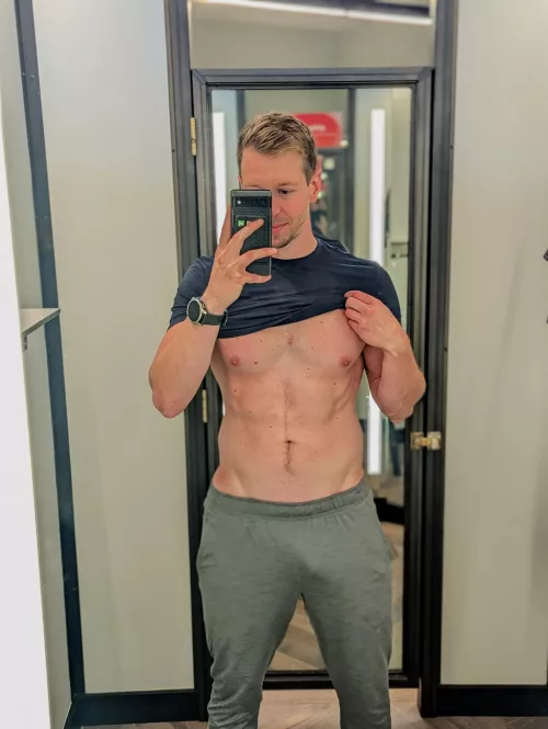 Grey sweatpants season in full swing by capitalgains777