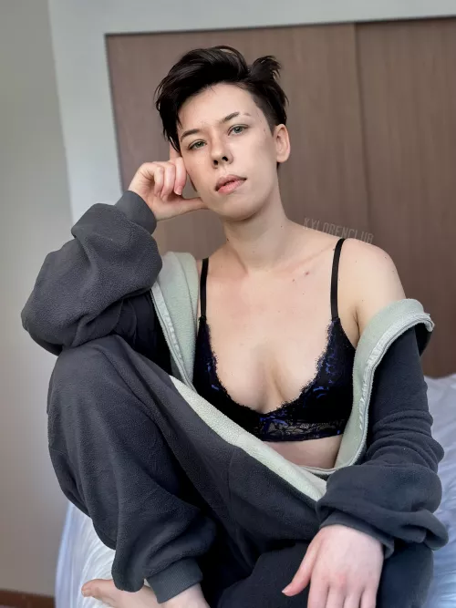 In my favorite onsie (ok... it it's my ONLY onsie...) by KyloRenClub