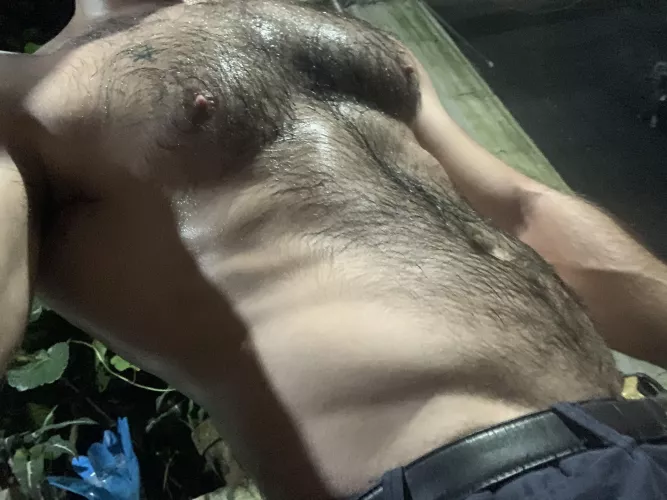 It’s too hot out rn I’m all wet by TristanMoreau