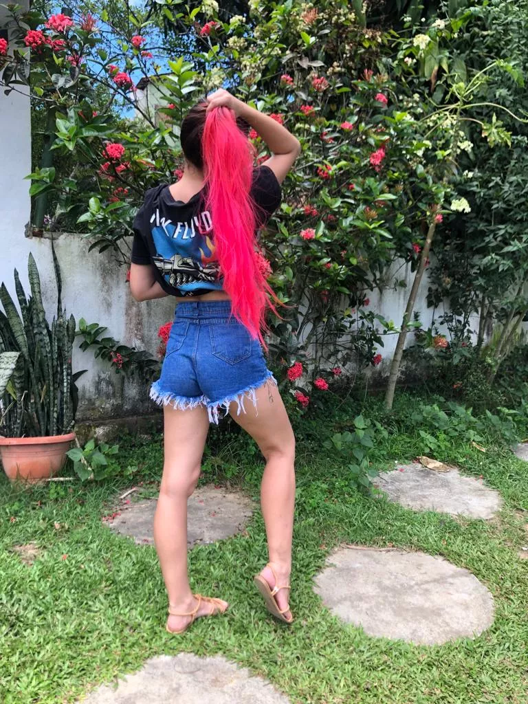 Loved these flowers match my hair 🌷 posted by raspbberry