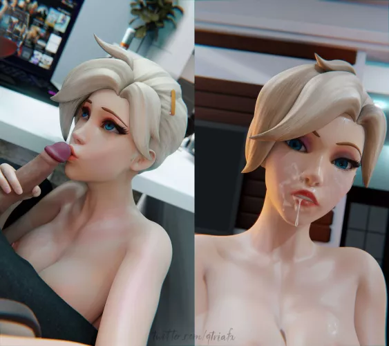 Mercy loves sucking cock by Daddy_gligz