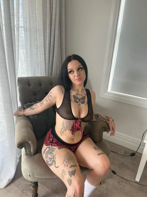 my teacher could see my piercings through my shirt... by Chipmunkabis