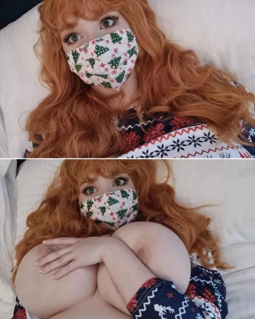 Nicole is🔥in all shades of red! by Eddy_91788