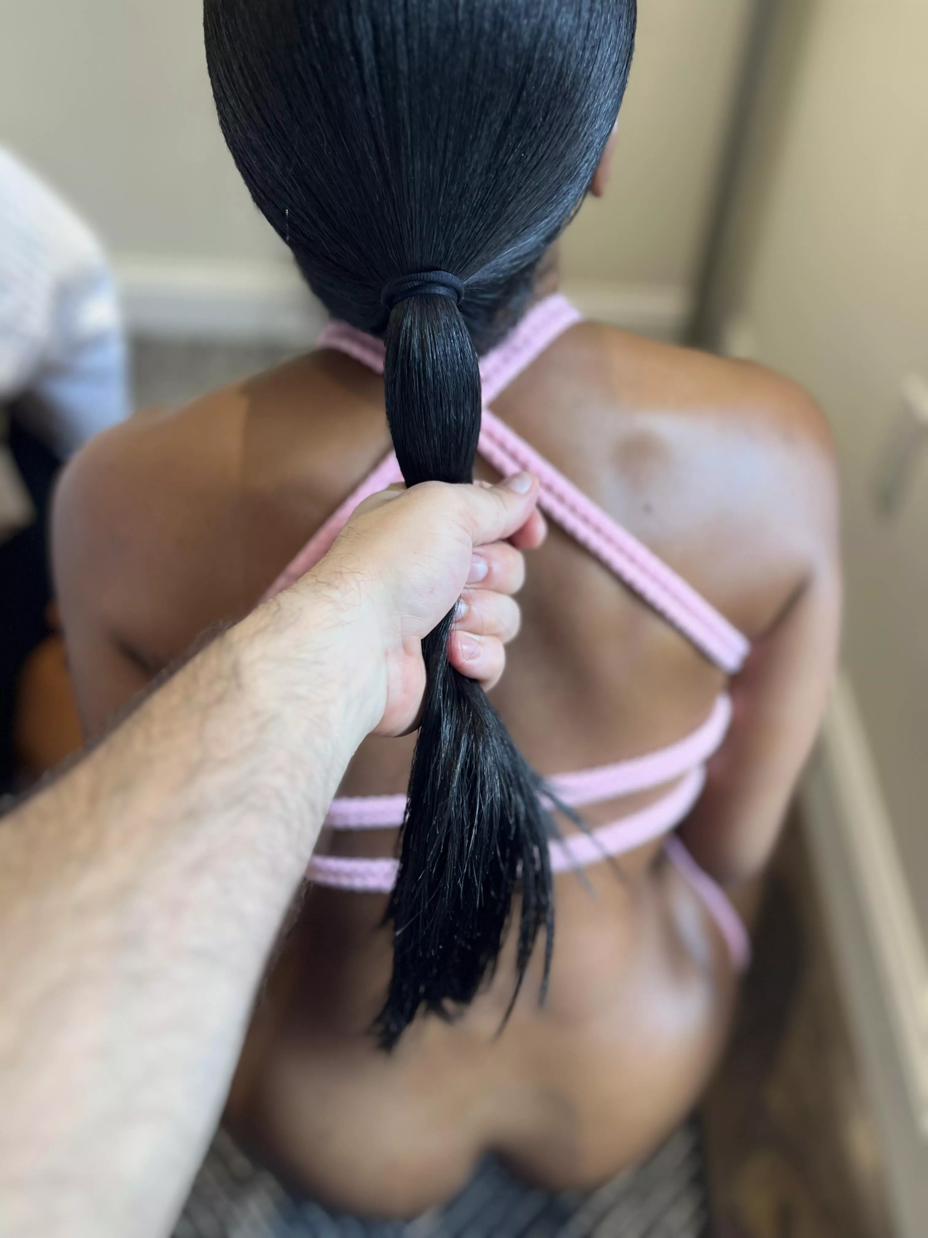 She is very excited for what’s about to happen posted by blkbeautywild