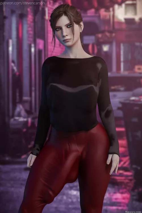 Something big in her pants (StevenCarsn) by Severe_Design