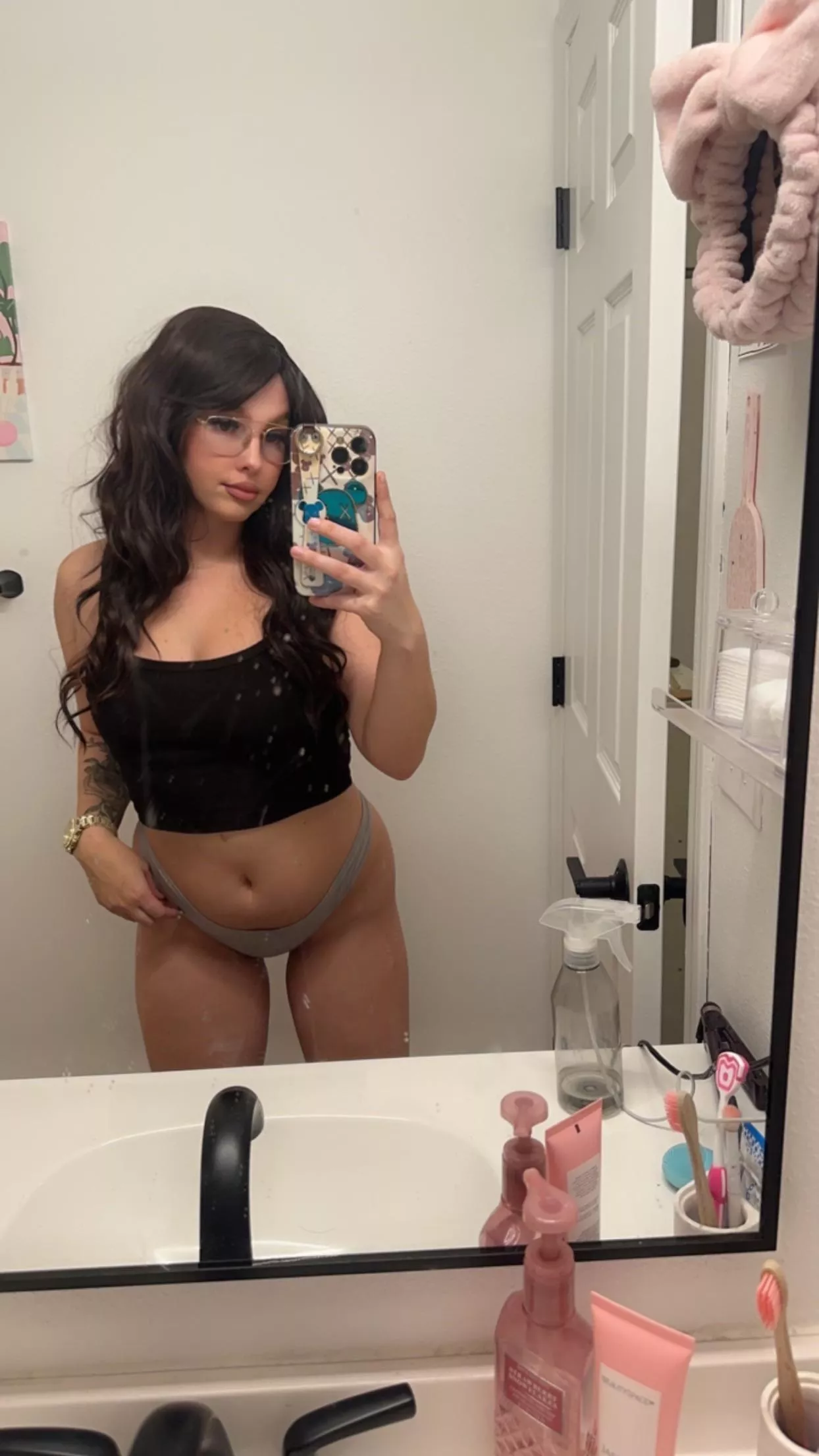 Take off or pull aside? posted by Lolabunnyxoxo_